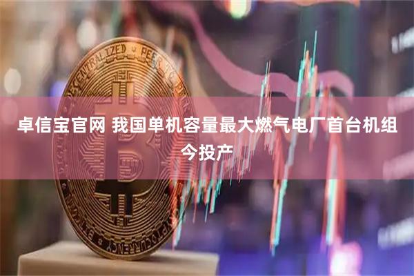 卓信宝官网 我国单机容量最大燃气电厂首台机组今投产